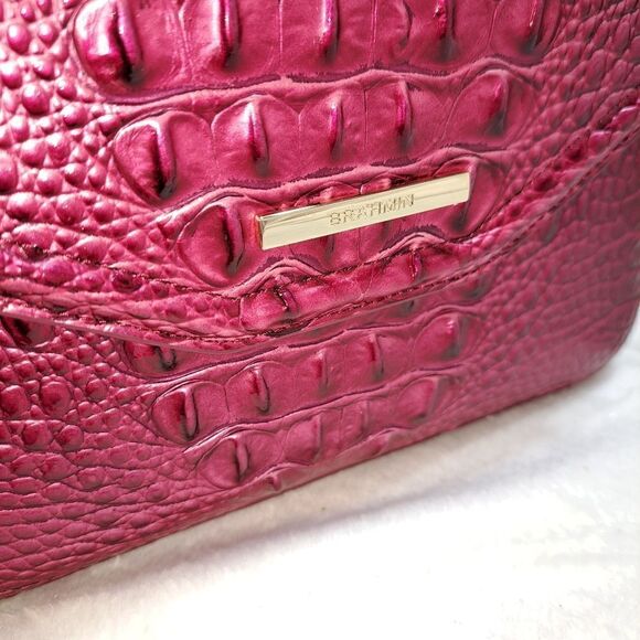 NWT Brahmin Shea Melbourne Crossbody Bag in Pomegranate - Picture 11 of 17